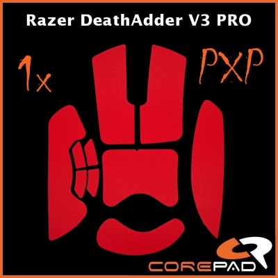 Corepad PXP Plain Pure Xtra Extra Performance Grips Mouse Grip Tape Pulsar Supergrip Razer DeathAdder V3 DA 3 DA3 PRO